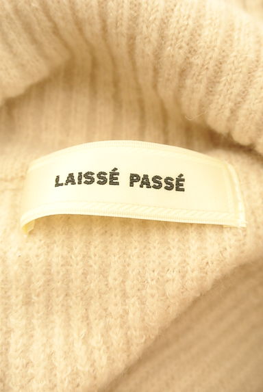 LAISSE PASSE（レッセパッセ）の古着「花刺繍入りオフタートルニット（ニット）」大画像６へ