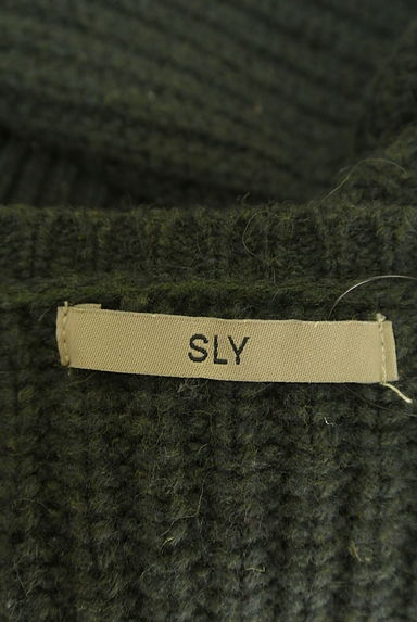 SLY（スライ）の古着「ボリュームスリーブＶネックセーター（セーター）」大画像６へ