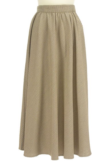 AZUL BY MOUSSY（アズールバイマウジー）の古着「千鳥格子柄ロングスカート（ロングスカート・マキシスカート）」大画像１へ