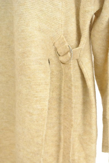 ROSE BUD（ローズバッド）の古着「サイドバックルロング丈セーター（セーター）」大画像５へ
