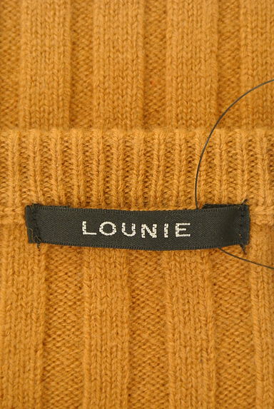 LOUNIE（ルーニィ）の古着「ロールアップ袖リブニット（セーター）」大画像６へ
