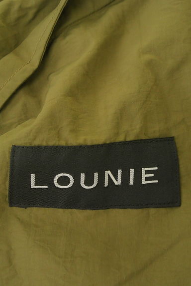 LOUNIE（ルーニィ）の古着「ドロストナイロンロングワンピース（ワンピース・チュニック）」大画像６へ
