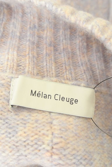 Melan Cleuge（メランクルージュ）の古着「後ろスリットモックネックニット（セーター）」大画像６へ