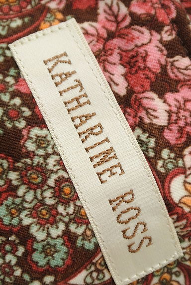 KATHARINE ROSS（キャサリンロス）の古着「ウエストリボン花柄膝下スカート（スカート）」大画像６へ