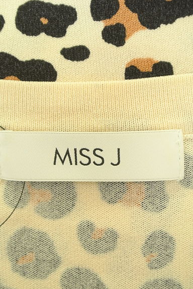MISS J（ミスジェイ）の古着「リボン付きレオパード柄ニット（ニット）」大画像６へ