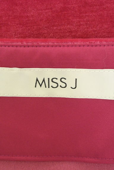 MISS J（ミスジェイ）の古着「肩リボンシフォン袖ベロアカットソー（カットソー・プルオーバー）」大画像６へ