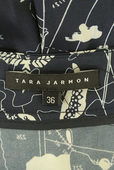 TARA JARMON（タラジャーモン）の古着「五分袖マリンルックロングワンピ（ワンピース・チュニック）」大画像６へ