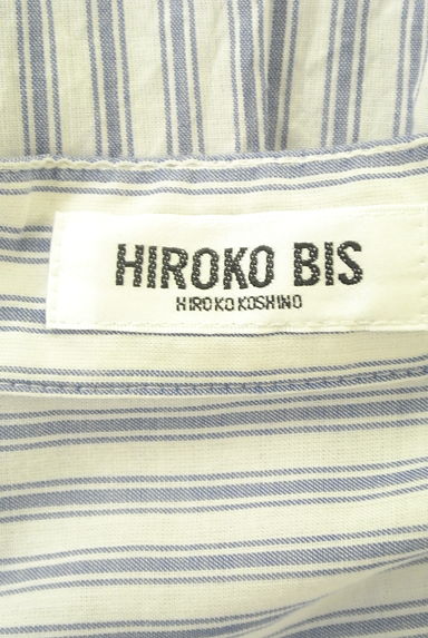 HIROKO BIS（ヒロコビス）の古着「ストライプ柄ロングカットソー（カットソー・プルオーバー）」大画像６へ
