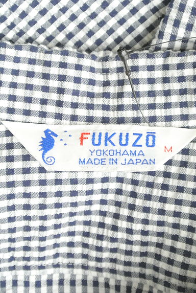 FUKUZO（フクゾー）の古着「七分袖シアサッカーシャツ（カジュアルシャツ）」大画像６へ
