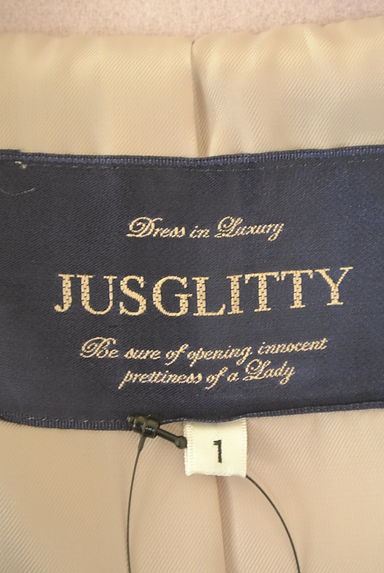 JUSGLITTY（ジャスグリッティー）の古着「ベルト付きロングウールコート（コート）」大画像６へ
