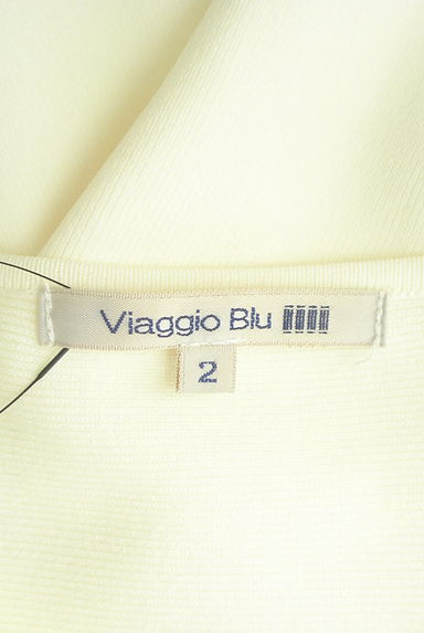 Viaggio Blu（ビアッジョブルー）の古着「カッティングペプラムニット（ニット）」大画像６へ