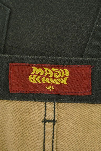 mash mania（マッシュマニア）の古着「花柄ブラックデニムミニスカート（ミニスカート）」大画像６へ