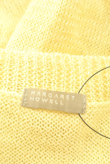 MARGARET HOWELL（マーガレットハウエル）の古着「８分袖コットンリネンニット（ニット）」大画像６へ