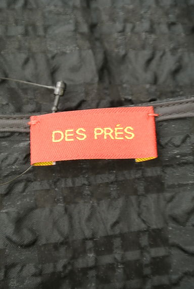 DES PRES（デプレ）の古着「ミドル丈ジップアップシアーブルゾン（ブルゾン・スタジャン）」大画像６へ
