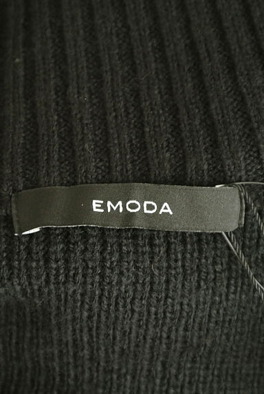 EMODA（エモダ）の古着「ハーフジップニットワンピース（ワンピース・チュニック）」大画像６へ