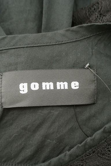 gomme（ゴム）の古着「透かしレース切替七分袖カットソー（カットソー・プルオーバー）」大画像６へ