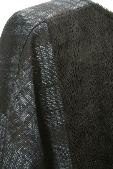 ATSURO TAYAMA（アツロウ　タヤマ）の古着「フロント起毛切替チェック柄カットソー（カットソー・プルオーバー）」大画像４へ