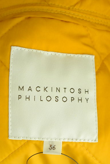 MACKINTOSH PHILOSOPHY（マッキントッシュ フィロソフィー）の古着「中綿入りキルティングフーディショートコート（ブルゾン・スタジャン）」大画像６へ