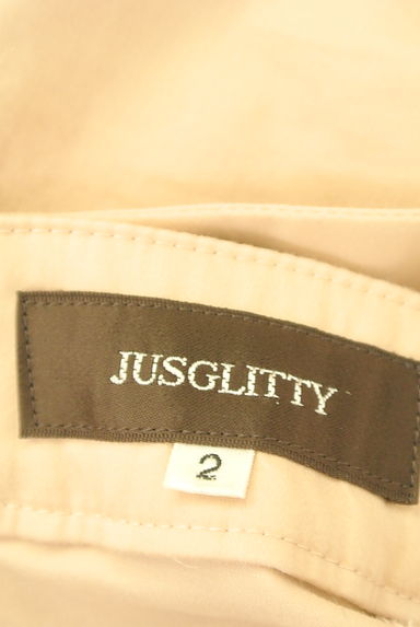 JUSGLITTY（ジャスグリッティー）の古着「ベルト付きストレートパンツ（パンツ）」大画像６へ