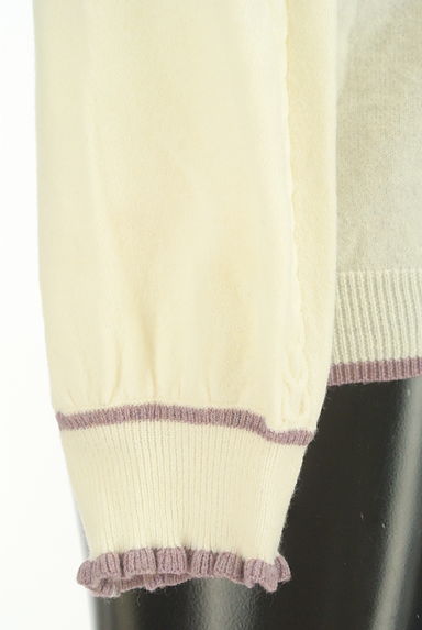 axes femme（アクシーズファム）の古着「リボンタイニットトップス（ニット）」大画像５へ