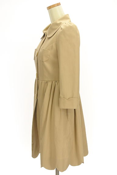 Lois CRAYON（ロイスクレヨン）の古着「バックリボン七分袖ロングコート（コート）」大画像３へ