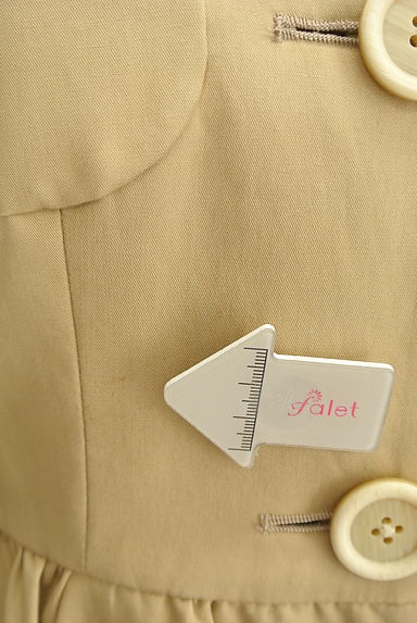 Lois CRAYON（ロイスクレヨン）の古着「バックリボン七分袖ロングコート（コート）」大画像５へ