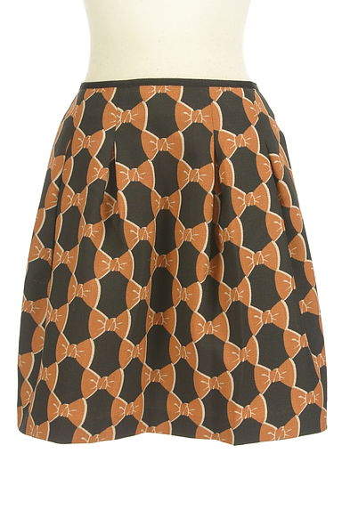 Couture Brooch（クチュールブローチ）の古着「リボン柄ミニスカート（ミニスカート）」大画像１へ