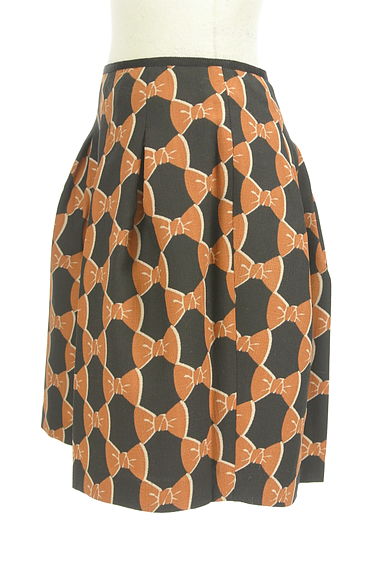 Couture Brooch（クチュールブローチ）の古着「リボン柄ミニスカート（ミニスカート）」大画像３へ
