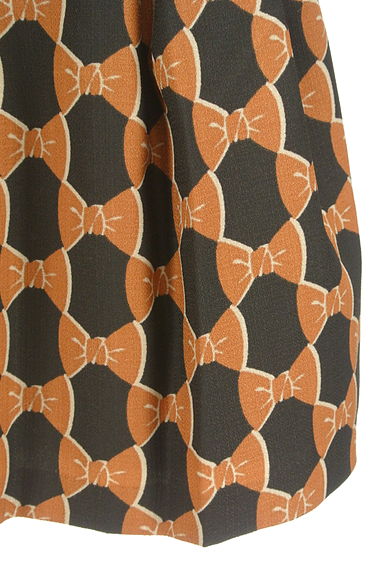 Couture Brooch（クチュールブローチ）の古着「リボン柄ミニスカート（ミニスカート）」大画像４へ