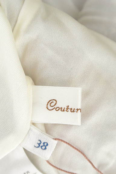 Couture Brooch（クチュールブローチ）の古着「チェック柄シャギーニットミニスカート（スカート）」大画像６へ