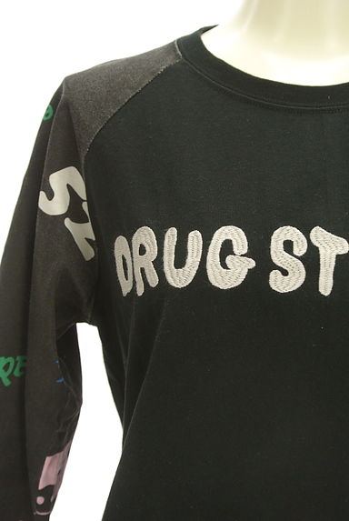 drug store's（ドラッグストアーズ）の古着「ラグラン七分袖ロゴカットソー（カットソー・プルオーバー）」大画像４へ