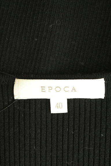 EPOCA（エポカ）の古着「オープンショルダークロスリブニット（ニット）」大画像６へ