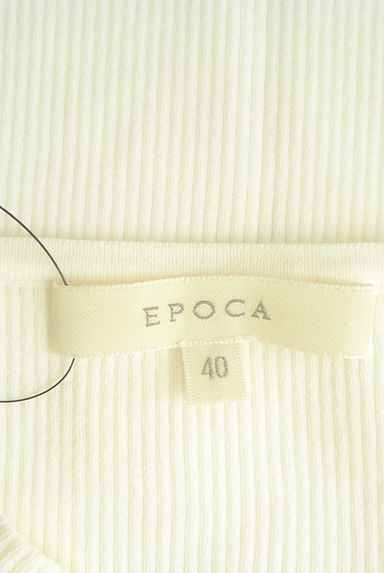EPOCA（エポカ）の古着「クロスVネックリブニット（ニット）」大画像６へ
