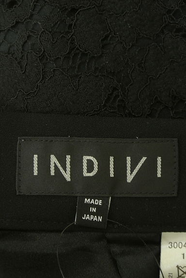 INDIVI（インディヴィ）の古着「総レース膝下タイトスカート（スカート）」大画像６へ