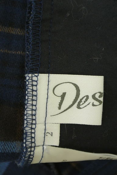 Dessin（デッサン）の古着「チェックタックワイドパンツ（パンツ）」大画像６へ