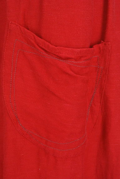 Jocomomola（ホコモモラ）の古着「タックフレア膝下丈パンツ（ショートパンツ・ハーフパンツ）」大画像５へ