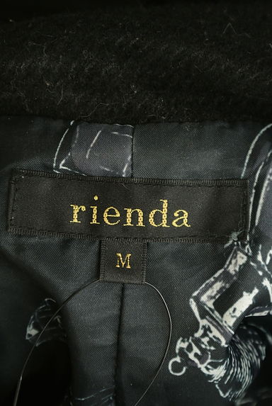 rienda（リエンダ）の古着「ベルト付きBIGカラーロングコート（コート）」大画像６へ