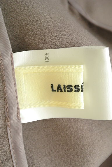 LAISSE PASSE（レッセパッセ）の古着「スタンドネックシフォンブルゾン（ブルゾン・スタジャン）」大画像６へ