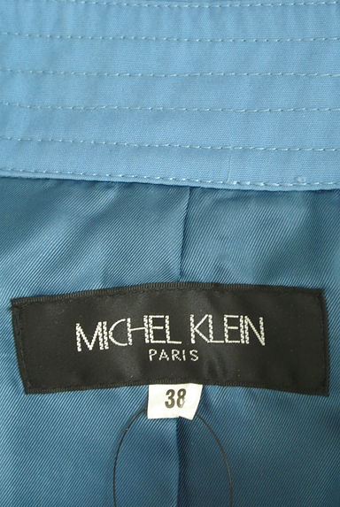 MICHEL KLEIN（ミッシェルクラン）の古着「カラーロングトレンチコート（トレンチコート）」大画像６へ