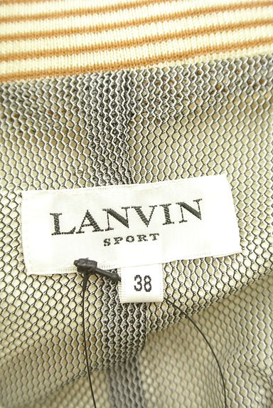 LANVIN（ランバン）の古着「ボーダーリブ切替２ＷＡＹブルゾン（ブルゾン・スタジャン）」大画像６へ
