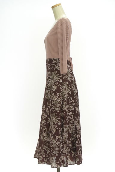JILL by JILLSTUART（ジルバイジルスチュアート）の古着「バックレースアップロングワンピース（ワンピース・チュニック）」大画像３へ