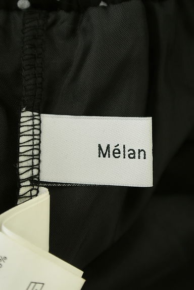 Melan Cleuge（メランクルージュ）の古着「ドットシフォンプリーツロングスカート（ロングスカート・マキシスカート）」大画像６へ