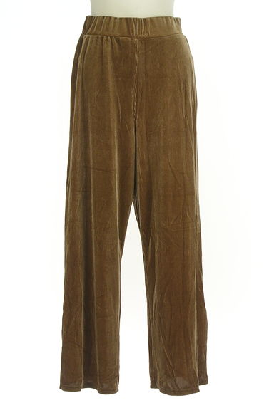 Melan Cleuge（メランクルージュ）の古着「コーデュロイセミワイドパンツ（パンツ）」大画像１へ