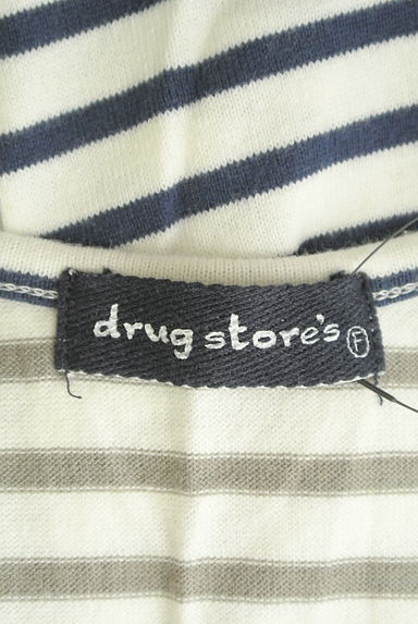 drug store's（ドラッグストアーズ）の古着「キャラクター刺繍ボーダータンクトップ（カットソー・プルオーバー）」大画像６へ