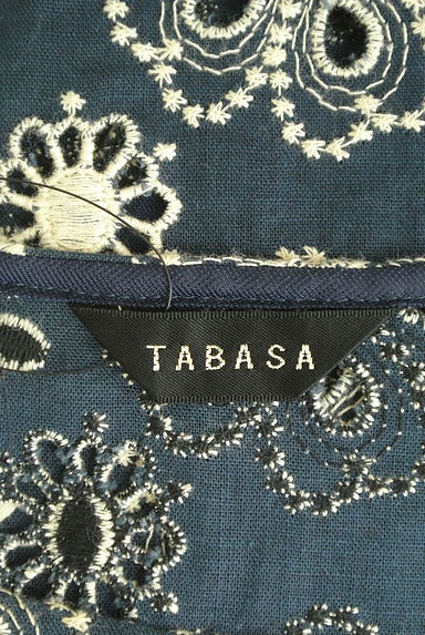 TABASA（タバサ）の古着「花刺繍膝上ワンピース（ワンピース・チュニック）」大画像６へ