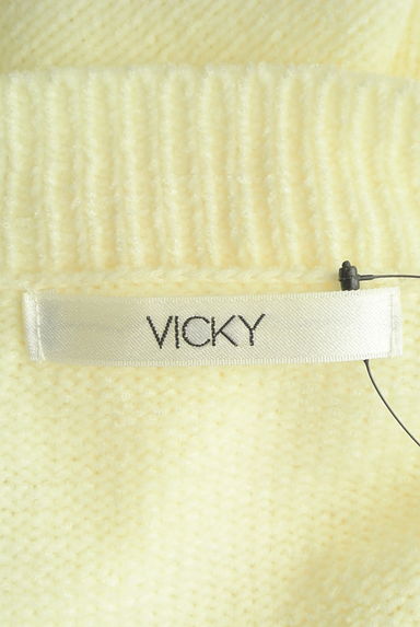 VICKY（ビッキー）の古着「配色シャギー切替ニット（ニット）」大画像６へ
