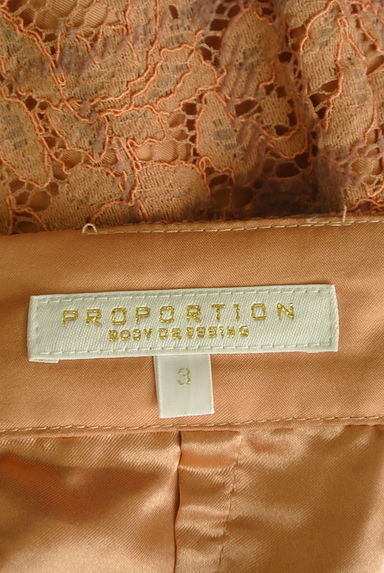 PROPORTION BODY DRESSING（プロポーションボディ ドレッシング）の古着「チェック×レース膝下タイトスカート（スカート）」大画像６へ