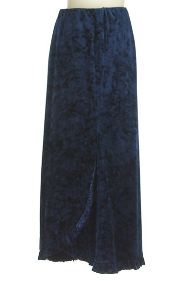 la belle Etude（ラベル エチュード）の古着「バックベンツベロアロングスカート（ロングスカート・マキシスカート）」大画像２へ