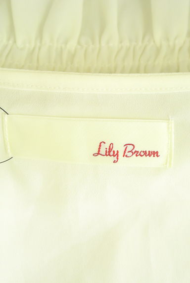 Lily Brown（リリーブラウン）の古着「刺繍入りシフォンカットソー（カットソー・プルオーバー）」大画像６へ