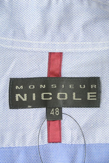 NICOLE（ニコル）の古着「ひし形模様ベーシックシャツ（カジュアルシャツ）」大画像６へ